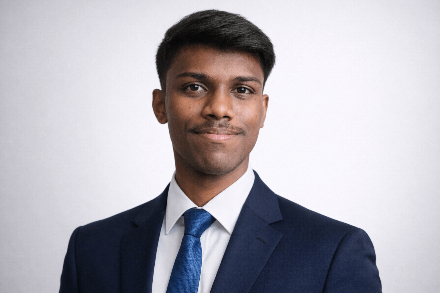 Professional portrait of Om Aximani